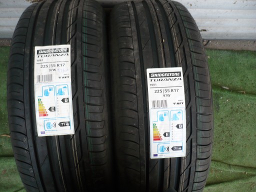 шини 2шт 225 55 17 Bridgestone turanza t001 97w RSC RFT RUNFLAT NEW