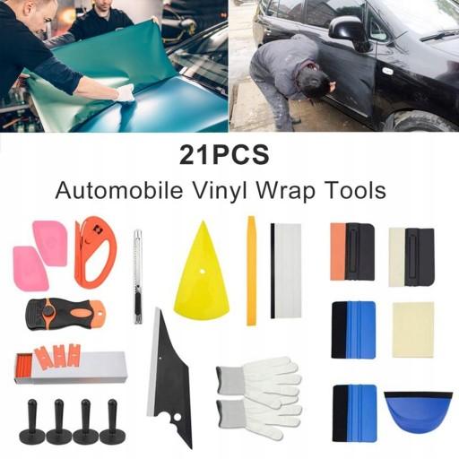 Комплект для нанесения виниловой пленки на автомобиль