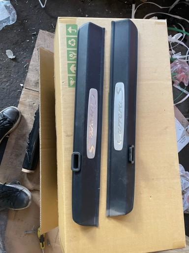 Porsche 911 991 боковые юбки в сборе