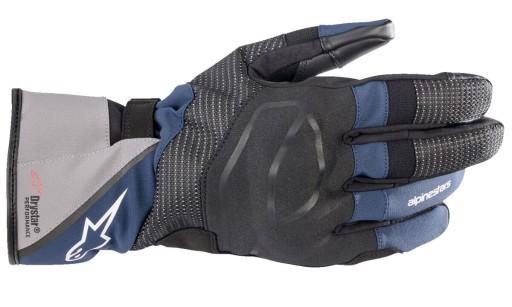 Перчатки ANDES DRYSTAR, ALPINESTARS (темно-синий/черный/серый, размер М)