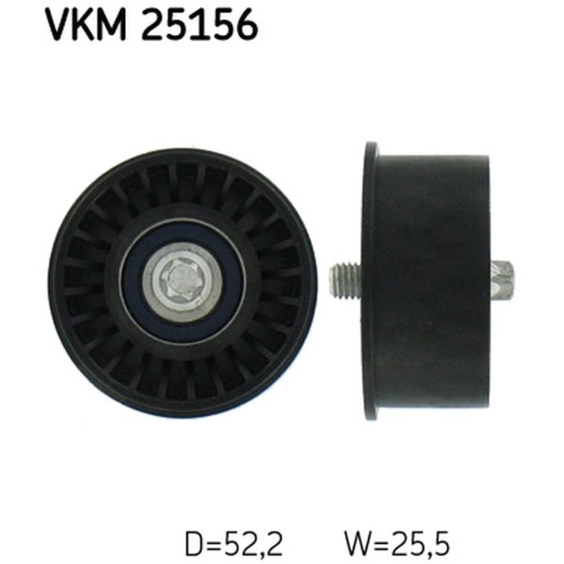 25156 - направляющий / направляющий ролик, ремень ГРМ SKF