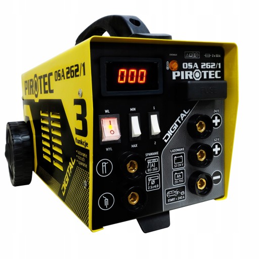 Выпрямитель + пуск + сварочный аппарат MMA 12/ 24V 240a