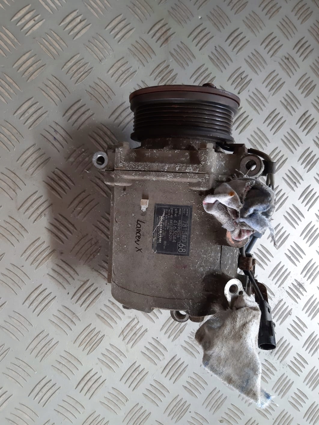 7813A068 - компресор кондиціонера Mitsubishi Lancer VIII X