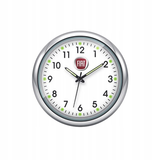 Світяться автомобільні годинники для Fiat