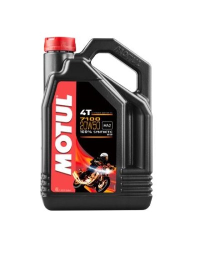 Синтетичне моторне масло MOTUL 7100 4T 20W50 4л