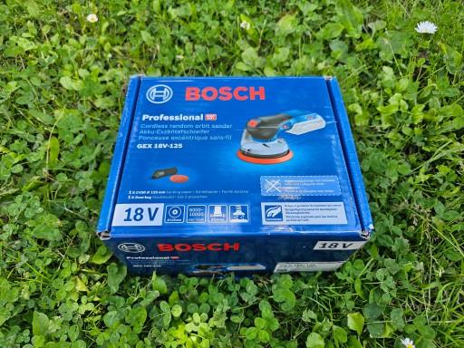 Шлифмашина BOSCH GEX 18V-125, в очень хорошем состоянии.