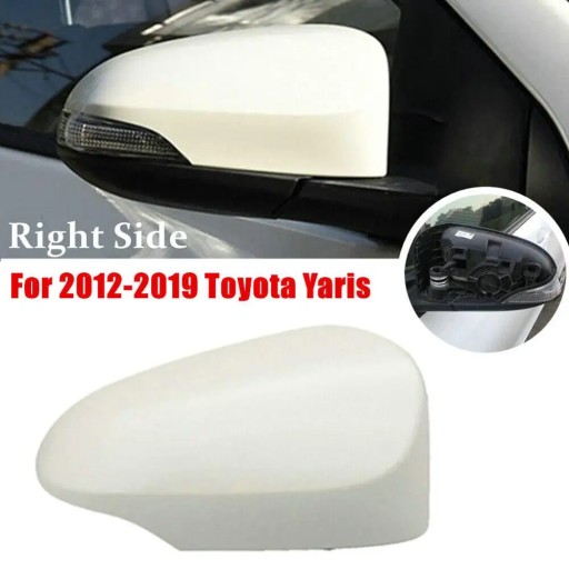 5703673303120 - Накладки на зеркало заднего вида правые Toyota для Yaris 2012-2019 гг., т.к. АБС.