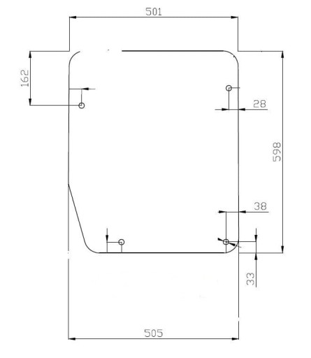 auto-0055992 - стекло linde henmar e0055992