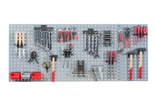 Майстерня настінна дошка з вішалками ПОЛЬСЬКИЙ виробник