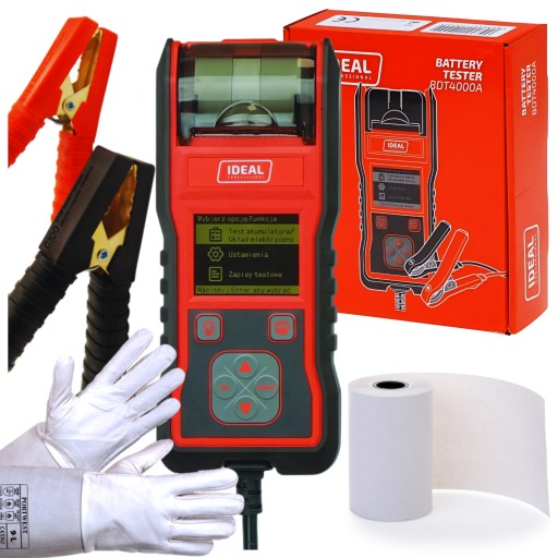 Диагностический тестер BDT4000A, тестер аккумуляторных батарей IDEAL 6 В 12 В