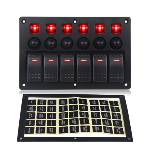 6935467947695 - uto переключатель для водонепроницаемой панели с наклейками