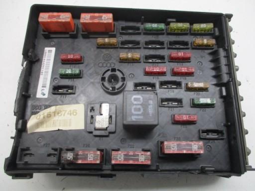Блок предохранителей vw audi 3c0937125