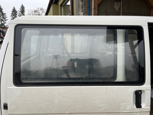 Vw transporter t4 стекло правой раздвижной двери