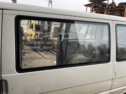 Vw transporter t4 стекло кузова левое центральное