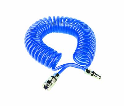 Шланг спиральный СПУ 8х12 мм 15м+2 конца