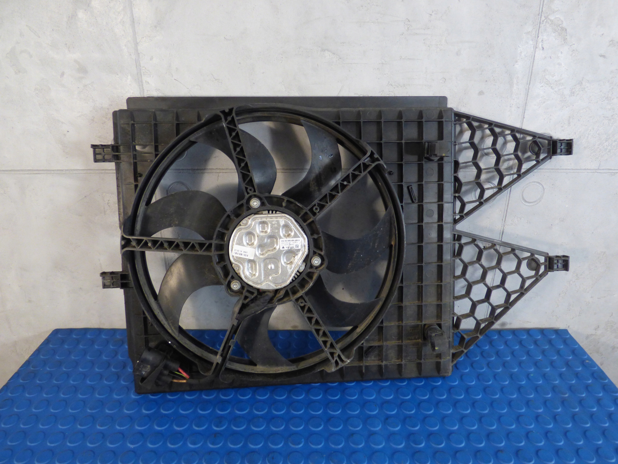 6R0959455D 6R0121207Q - вентилятор оригінальний stBDB SKODA FABIA III POLO 6R