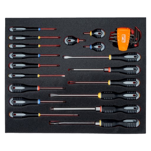 Візок вкладиш 27 шт. інструменти, Bahco [FF1A1002]