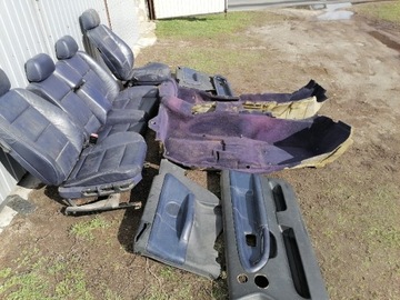 Интерьер индивидуальный фиолетовый bmw e36 кабриолет