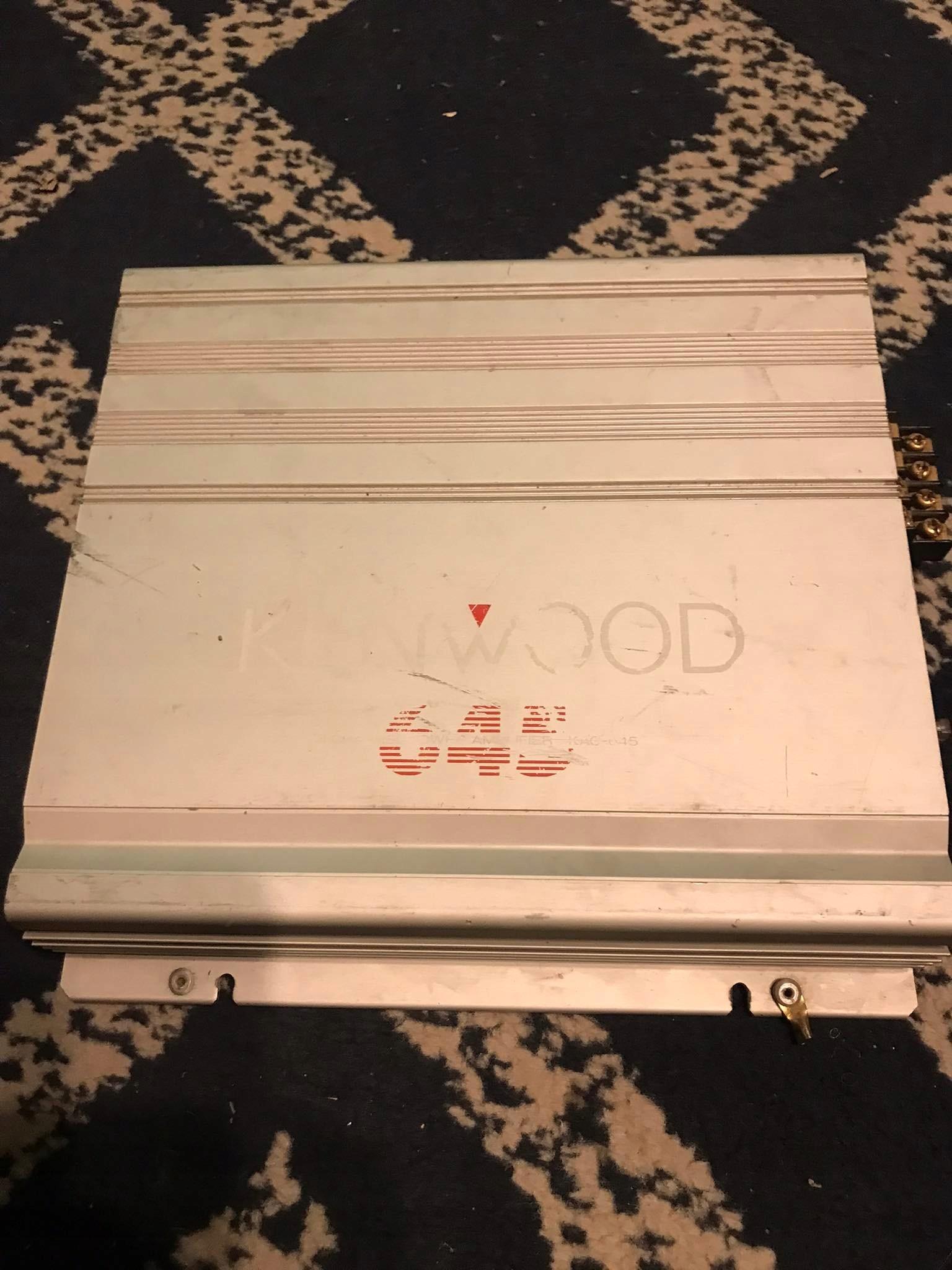 Підсилювач Kenwood KAC 645. зроблено в Японії