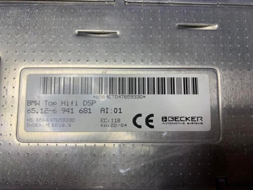 6926735 - Підсилювач logic7 bmw e65