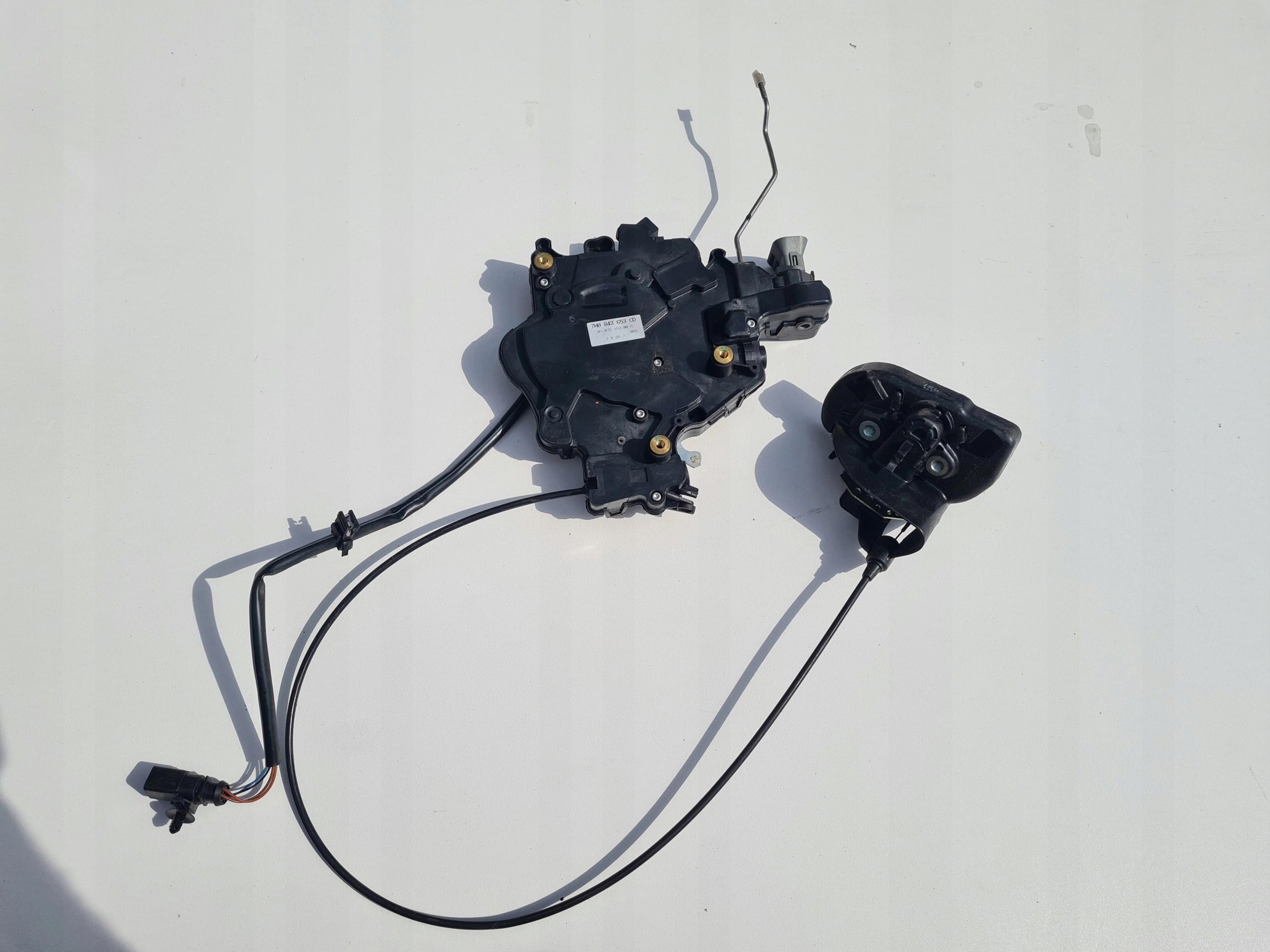 Замок левой раздвижной двери 7H0843653CD VW T5