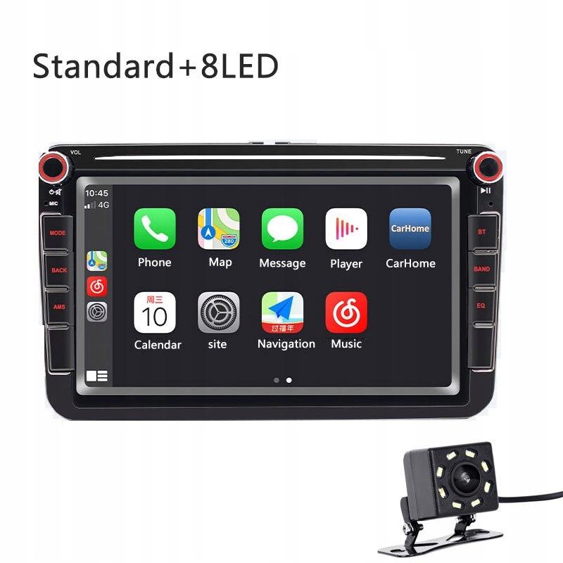 Со стилем 8LED Mopect 8 дюймов автомобильный радиоприемник 2 Di