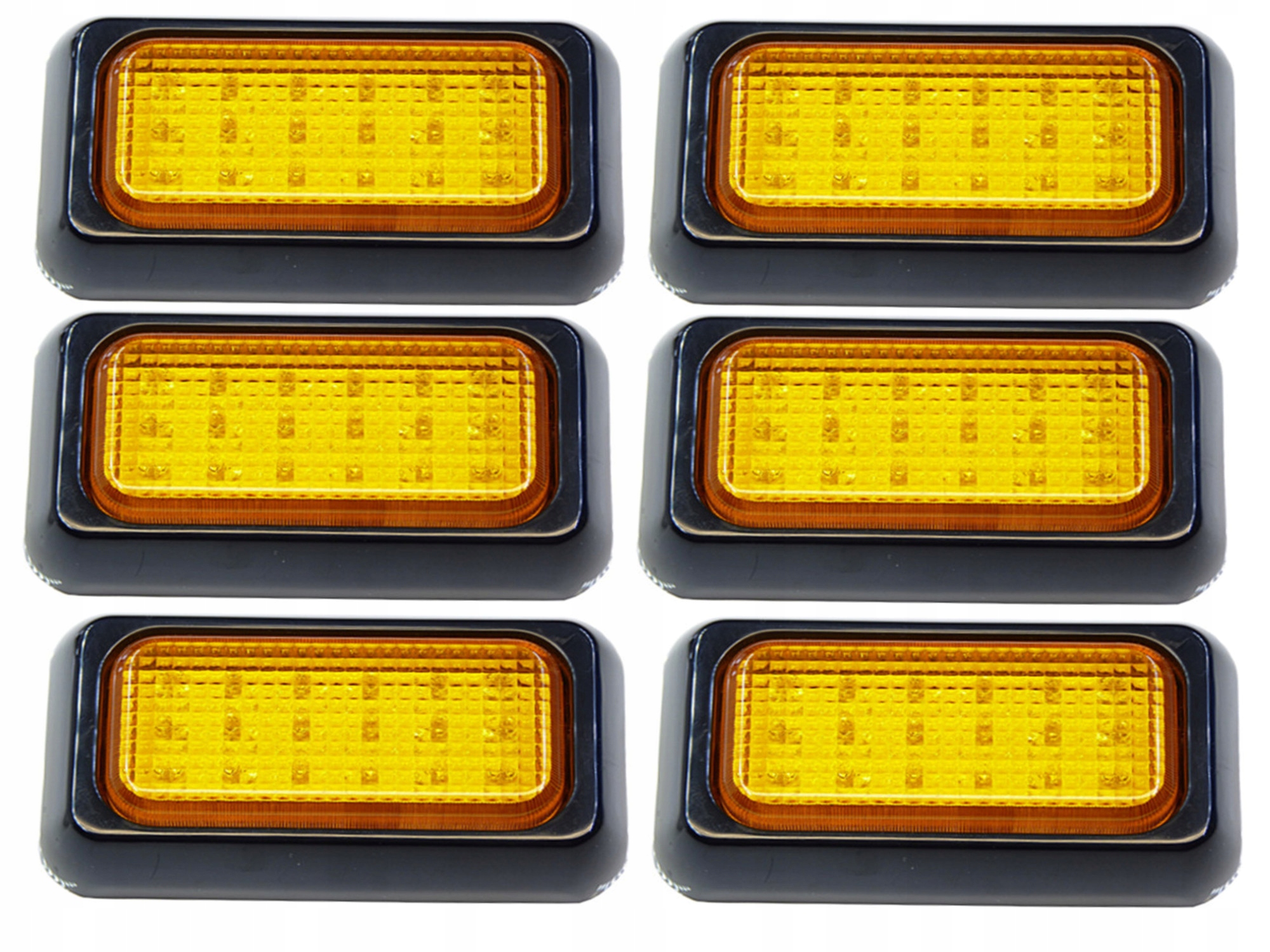 RSLED6214YMIG - набор из 6 х светодиодный петух мигающий стробоскоп вспышка