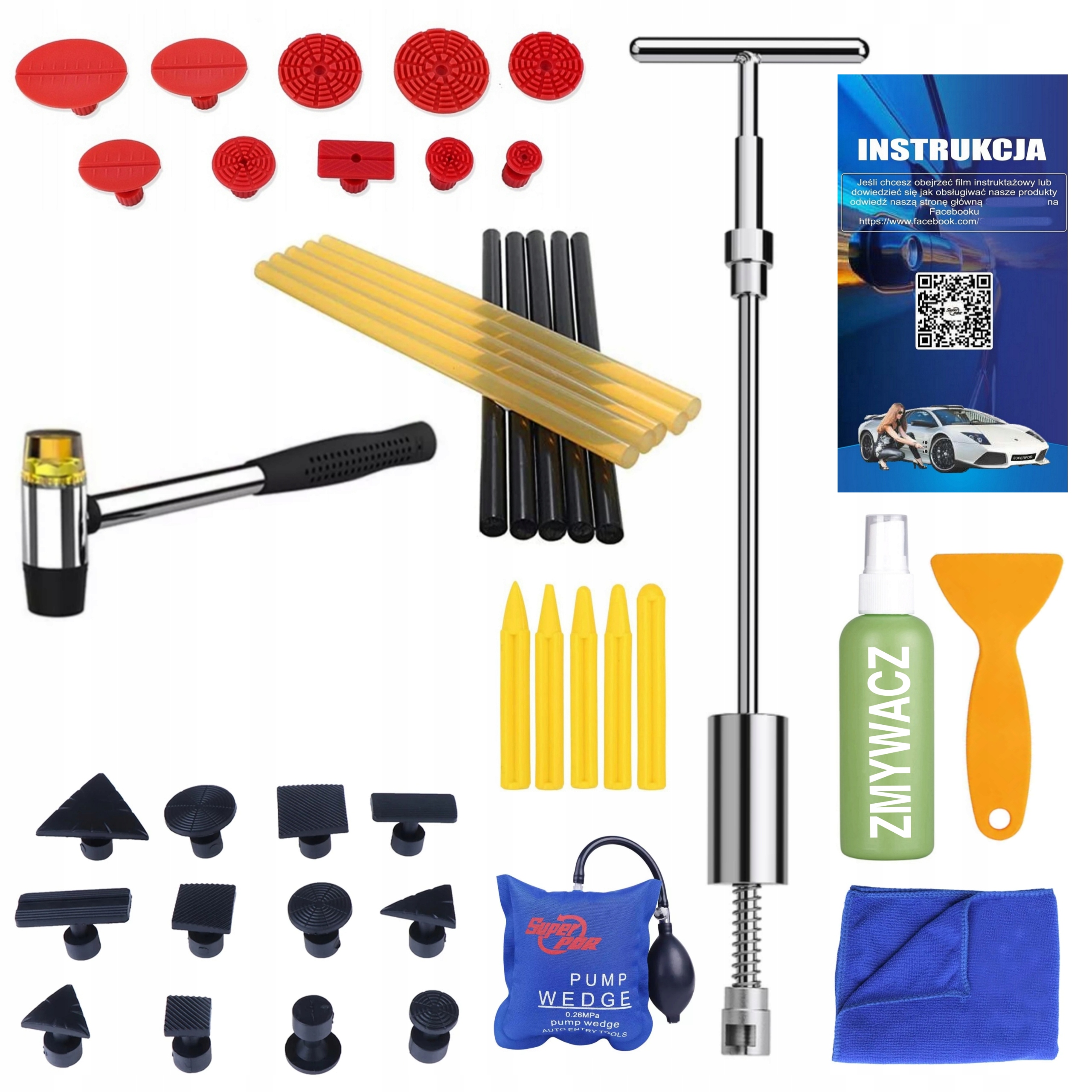 Комплект для извлечения вмятин PDR