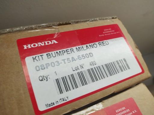 08P03T5A650D - комплект планок та куточків на бампери Honda Jazz 2018 нові оригінальні