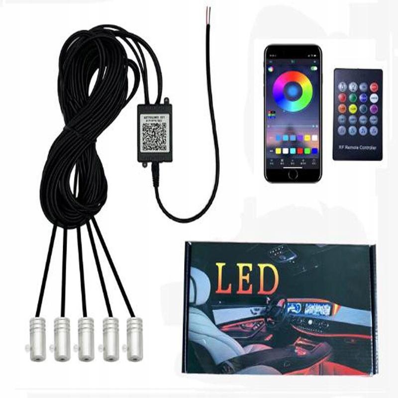 Автомобільний комплект RGB 6M AMBIENT LED Fiber